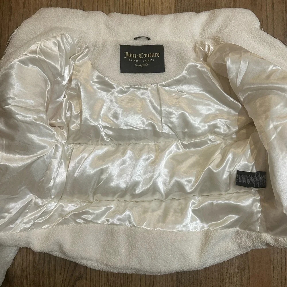 Juicy Couture Black Label Fuzzy Puffer Jacket - Picture 7 of 10